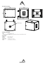 Предварительный просмотр 2 страницы Axiom SW18P User Manual