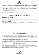 Preview for 4 page of Axiom SW212Al User Manual