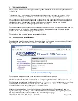 Preview for 20 page of AXIOMATIC AX140900 User Manual