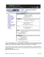 Предварительный просмотр 10 страницы AXIOMATIC AX140940 User Manual