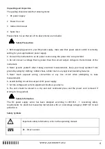 Предварительный просмотр 4 страницы AXIOMET AX-1803D User Manual