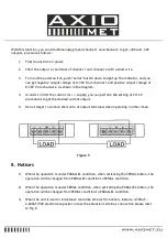 Предварительный просмотр 10 страницы AXIOMET AX-3005DBL Instruction Manual