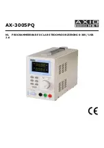 Предварительный просмотр 19 страницы AXIOMET AX-3005PQ Manual