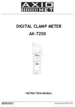 AXIOMET AX-7250 Instruction Manual preview