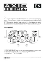 Предварительный просмотр 3 страницы AXIOMET AX-C705 User Manual