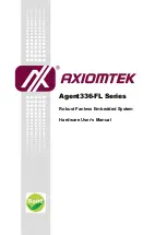 Preview for 1 page of AXIOMTEK Agent336-FL Series User Manual