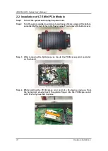 Preview for 20 page of AXIOMTEK AIE800-904-FL Series User Manual