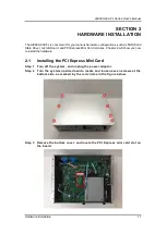 Preview for 19 page of AXIOMTEK AIE900-902-FL Series User Manual