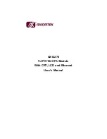 Предварительный просмотр 1 страницы AXIOMTEK AX12270 User Manual