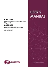 Предварительный просмотр 1 страницы AXIOMTEK AX92352 User Manual