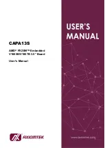 Предварительный просмотр 1 страницы AXIOMTEK CAPA13S Series User Manual