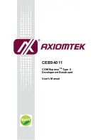 AXIOMTEK CEB94011 User Manual preview