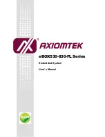 Предварительный просмотр 1 страницы AXIOMTEK eBOX530-830-FL User Manual