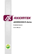 Предварительный просмотр 1 страницы AXIOMTEK eBOX560-500-FL Series User Manual