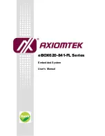 Preview for 1 page of AXIOMTEK eBOX620-841-FL Series User Manual