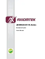 AXIOMTEK eBOX623-831-FL Series User Manual preview