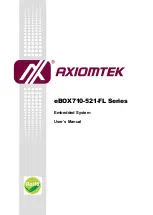 Предварительный просмотр 1 страницы AXIOMTEK eBOX710-521-FL Series User Manual