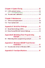 Preview for 7 page of AXIOMTEK GOT-1120T User Manual