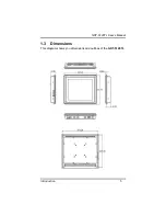 Предварительный просмотр 13 страницы AXIOMTEK GOT-5120TL User Manual