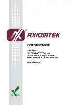 AXIOMTEK GOT5100T-832 User Manual preview