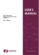 AXIOMTEK GOT715S-RA-M User Manual preview