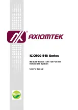 AXIOMTEK ICO500-518 Series User Manual preview