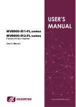 Preview for 1 page of AXIOMTEK MVS900-511-FL Series User Manual