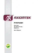 AXIOMTEK P1157S-881 User Manual preview