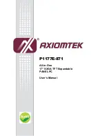 AXIOMTEK P1177E-871 User Manual предпросмотр