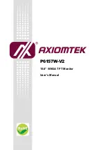 Preview for 1 page of AXIOMTEK P6157W-V2 User Manual