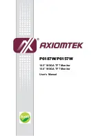 AXIOMTEK P6157W User Manual preview