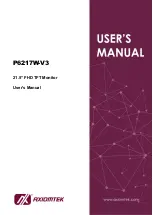 Preview for 1 page of AXIOMTEK P6217W-V3 User Manual