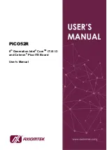 Preview for 1 page of AXIOMTEK PICO52R User Manual