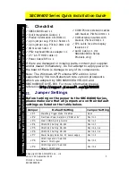 AXIOMTEK SBC84600 Series Quick Installation Manual preview