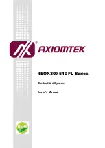 AXIOMTEK tBOX300-510-FL Series User Manual preview