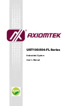 AXIOMTEK UST100-504-FL Series User Manual предпросмотр