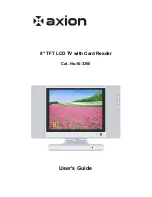 Preview for 1 page of Axion 16-3350 User Manual