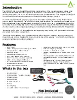 Preview for 4 page of Axion AC-AXION-4 User Manual