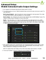 Preview for 14 page of Axion AC-AXION-4 User Manual