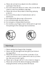 Preview for 13 page of Axion KRAFTWERK Massage Pistole Manual