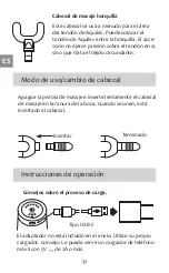 Preview for 34 page of Axion KRAFTWERK Massage Pistole Manual