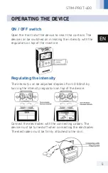 Preview for 5 page of Axion STIM-PRO T-400 Instruction Manual