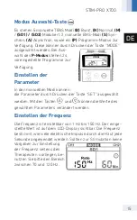 Preview for 16 page of Axion STIM-PRO X700 Instruction Manual