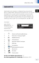 Preview for 26 page of Axion STIM-PRO X700 Instruction Manual