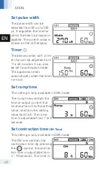 Preview for 41 page of Axion STIM-PRO X700 Instruction Manual