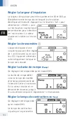 Preview for 65 page of Axion STIM-PRO X700 Instruction Manual