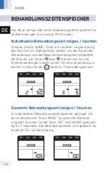 Preview for 27 page of Axion STIM-PRO X9 Plus Instruction Manual