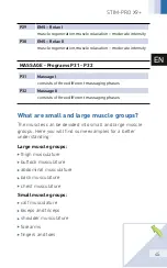 Preview for 46 page of Axion STIM-PRO X9 Plus Instruction Manual