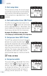 Preview for 55 page of Axion STIM-PRO X9 Plus Instruction Manual