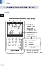 Preview for 57 page of Axion STIM-PRO X9 Plus Instruction Manual